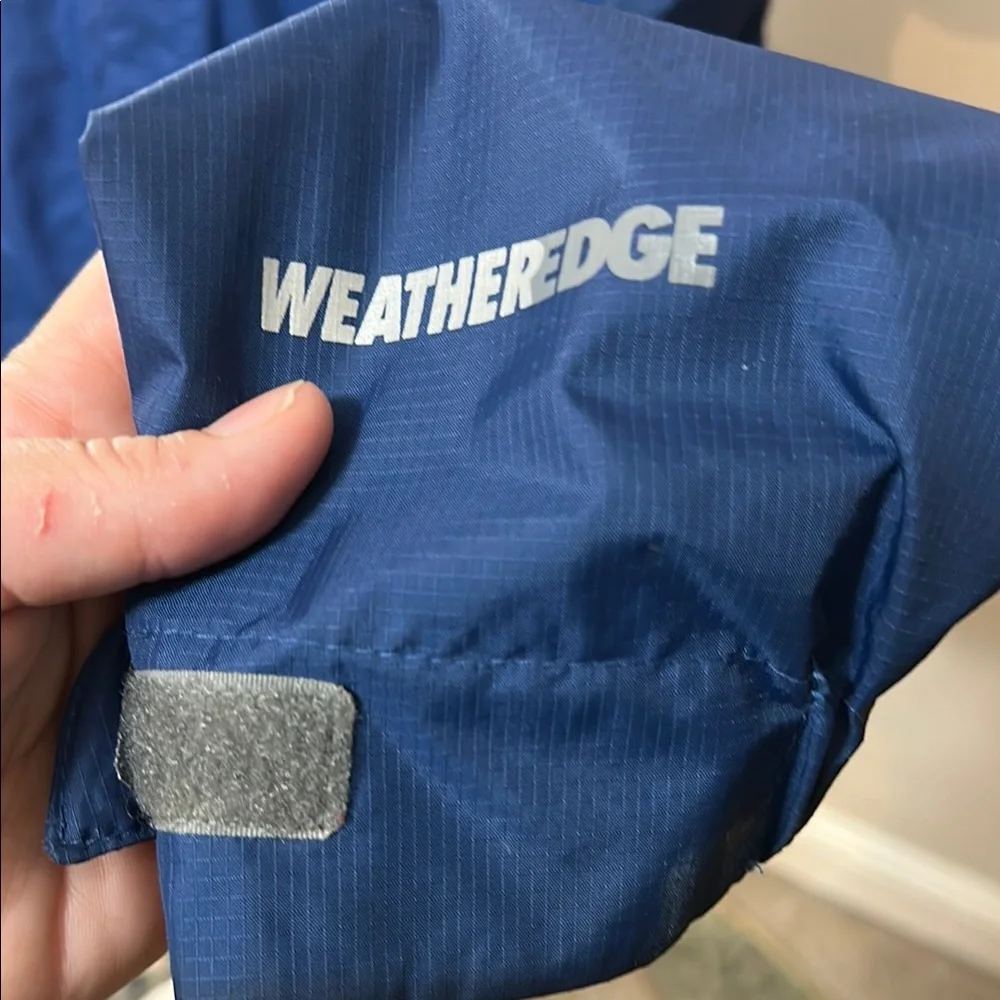 Eddie‎ Bauer Weather Edge Blue Men's Raincoat